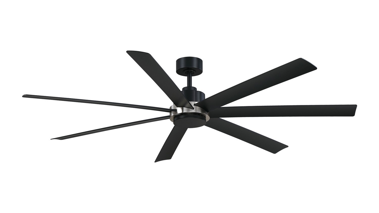 Black 72"Ceiling Fan from the Pendry 72 Collection