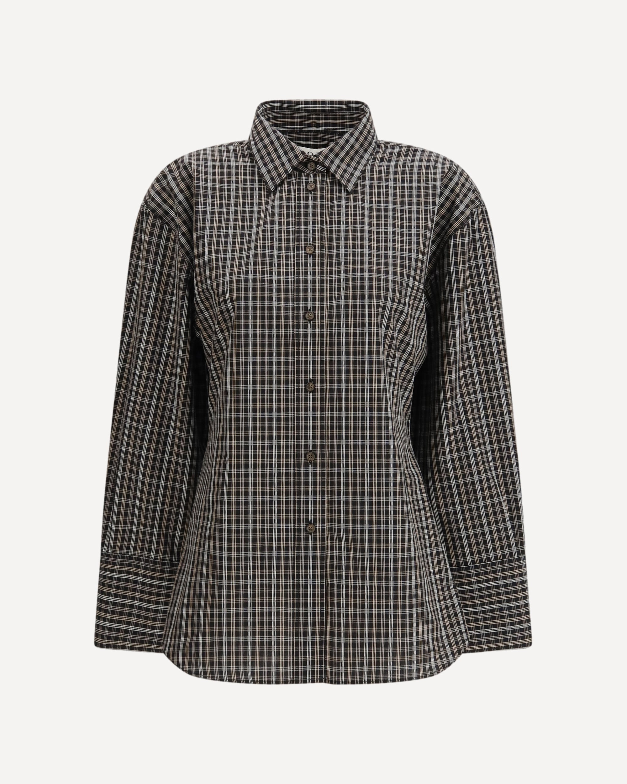 Checked shaped Shirt Female 36