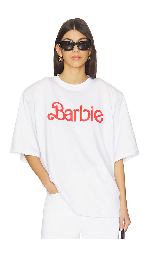 Gestuz X Barbie Kenna Tee in White. L also in S