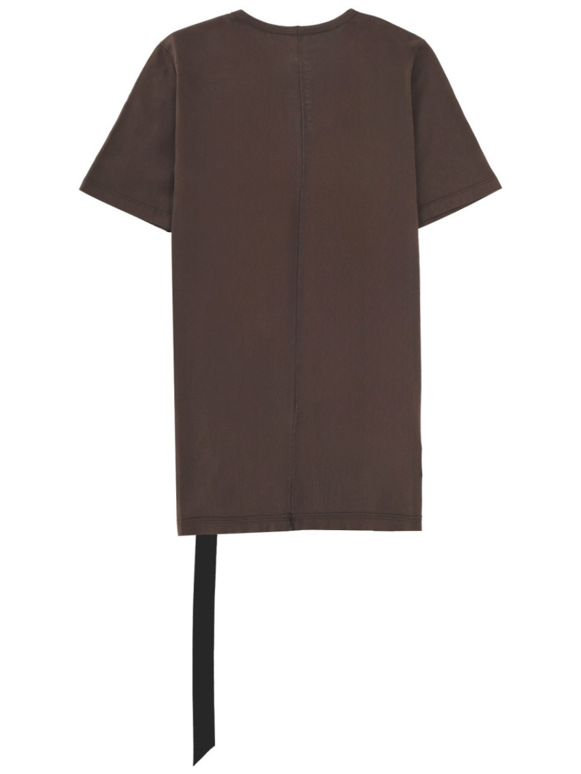Brown Solid Round Neck T-Shirt