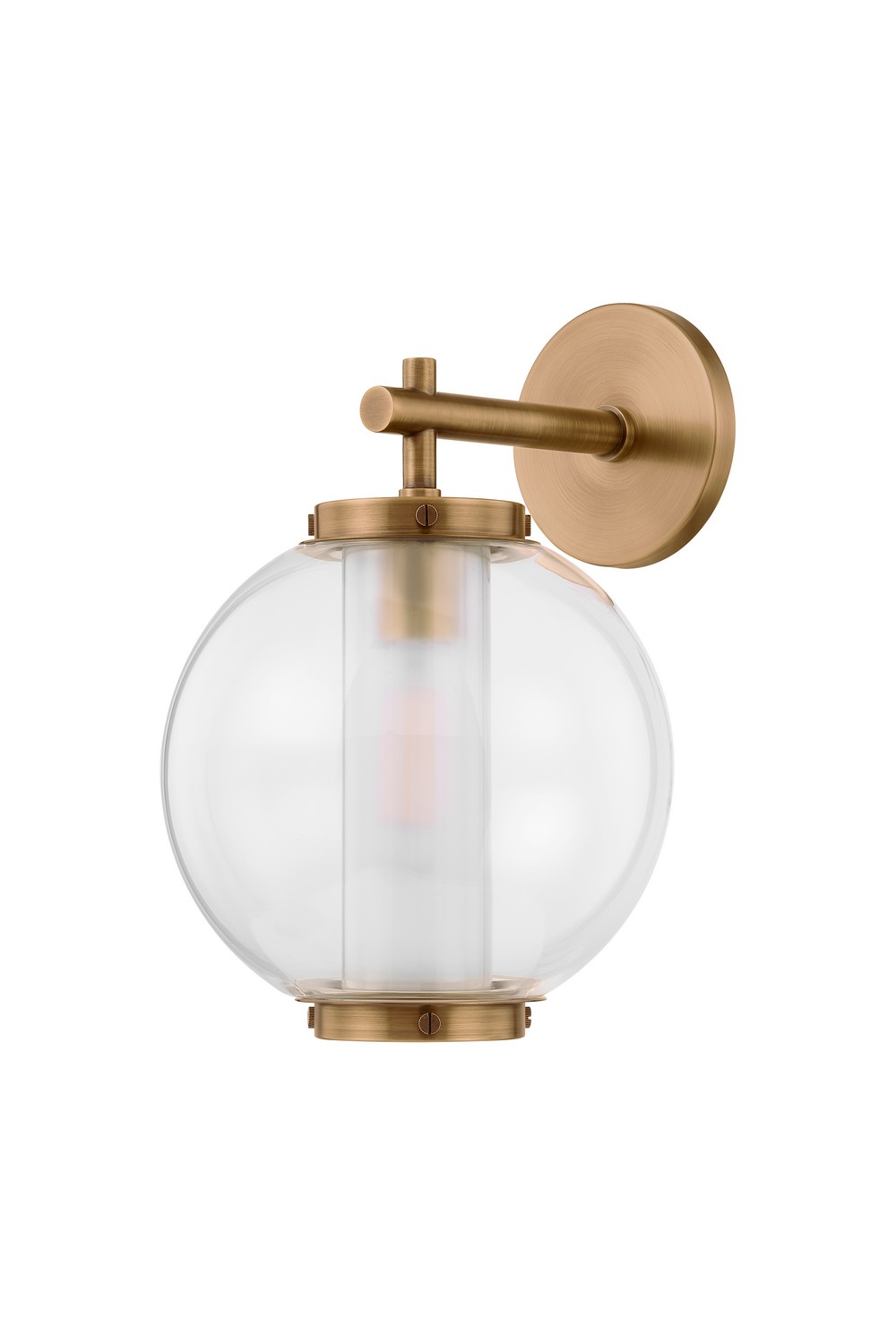 Patina Brass Wall Sconce from the Marco Collection
