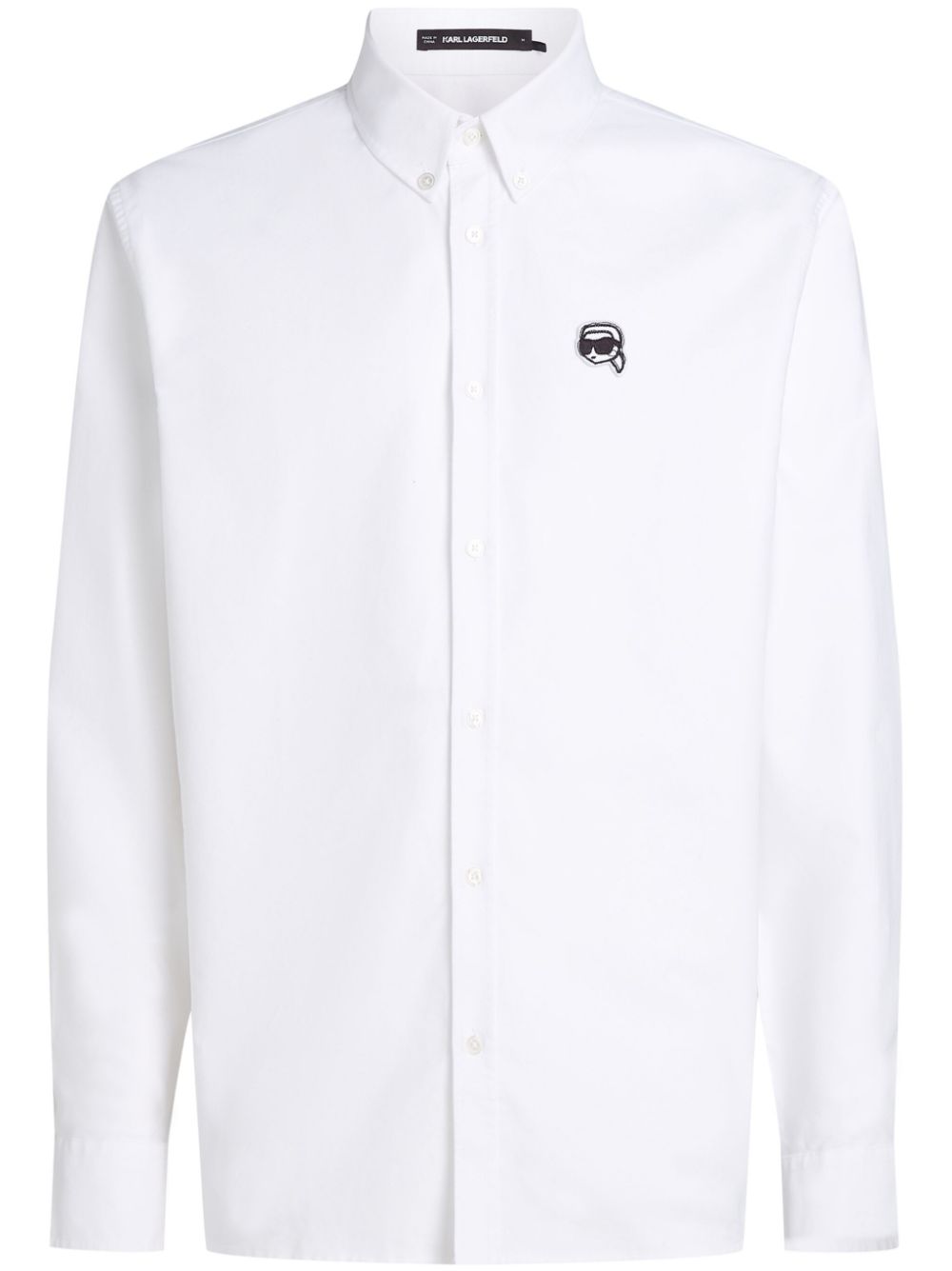Ikon oxford shirt - White