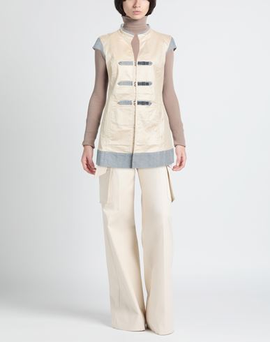 Woman Overcoat & Trench Coat Beige Size S Cotton, Elastane