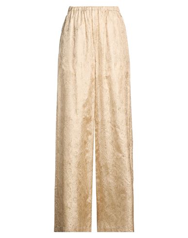 Woman Pants Beige Size 0 Silk