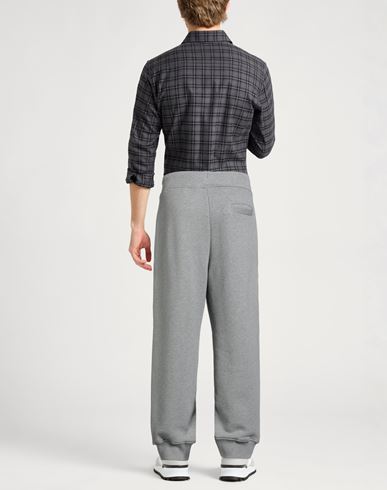 Man Pants Grey Size L Cotton