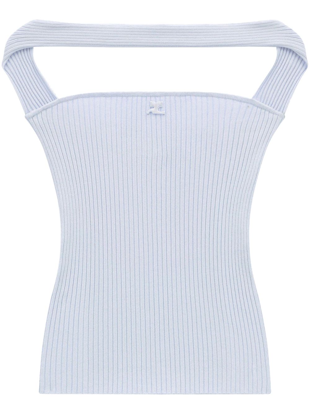 -Top Hyperbole In Maglia A Coste-Donna