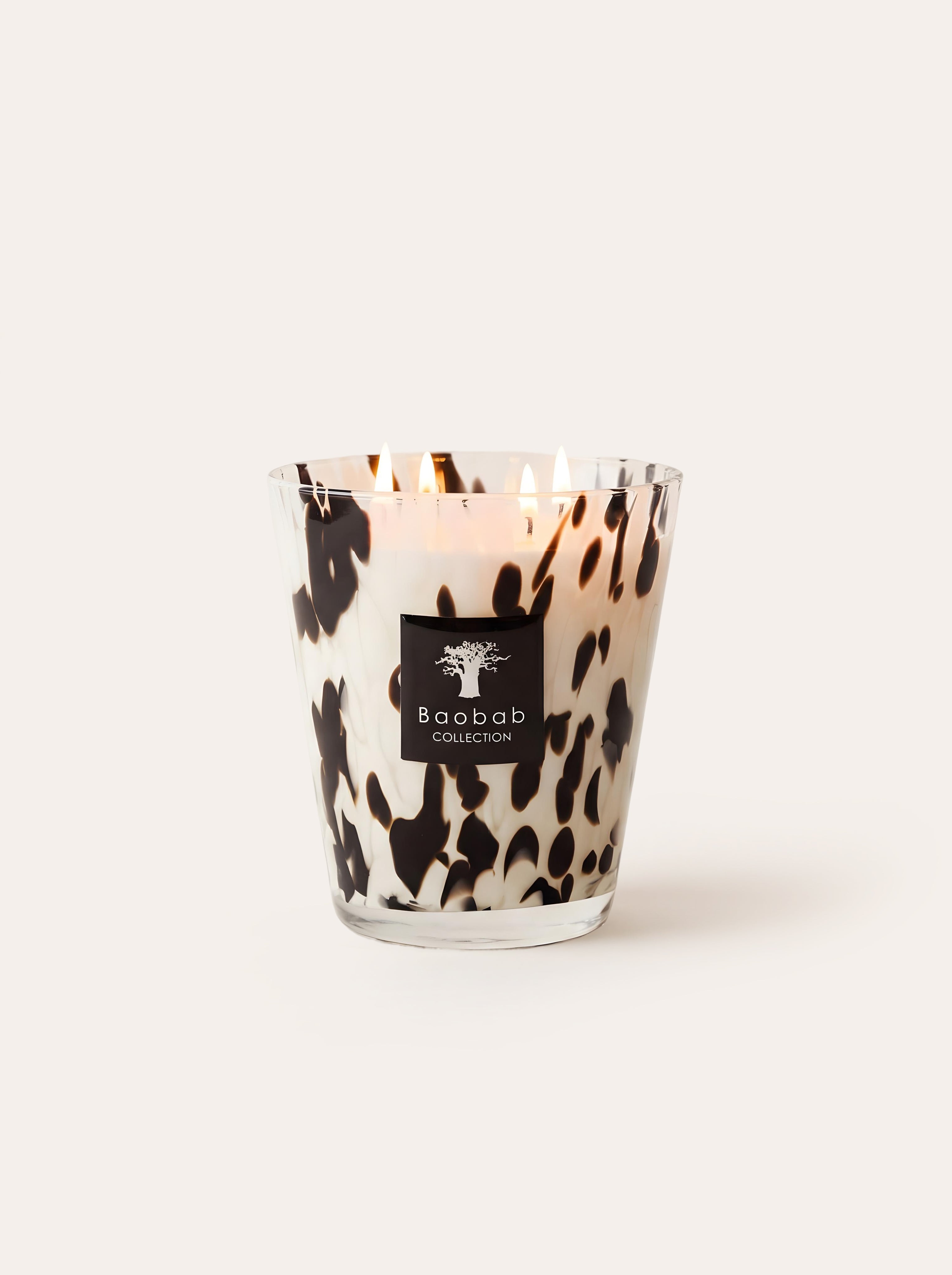 Scented Candle Pearls Black Signature -