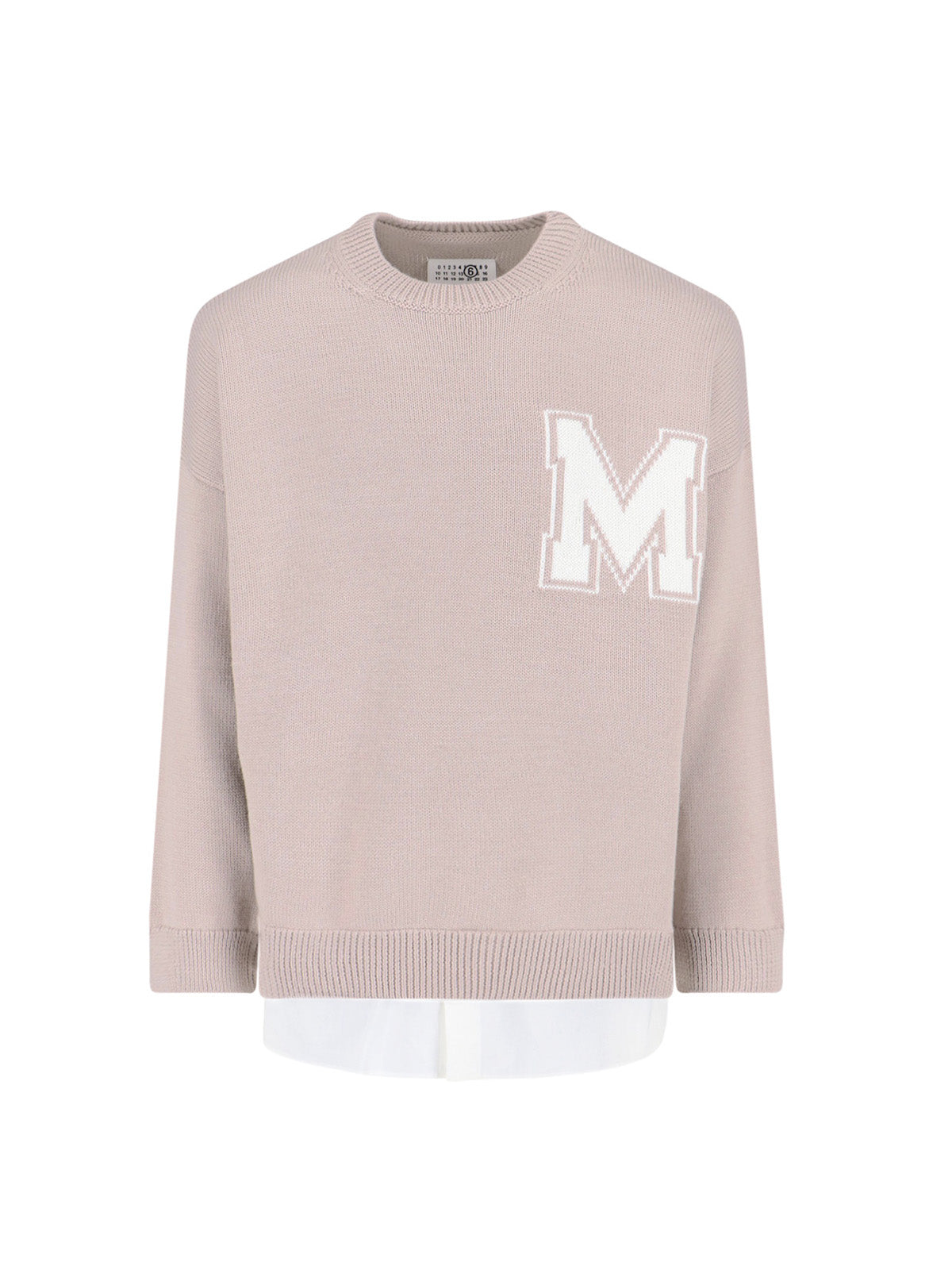 Men's Knit Sweater in Virgin Wool Blend