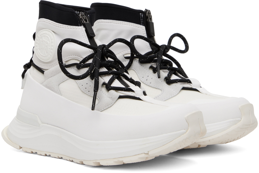 White Glacier Trail High Sneakers