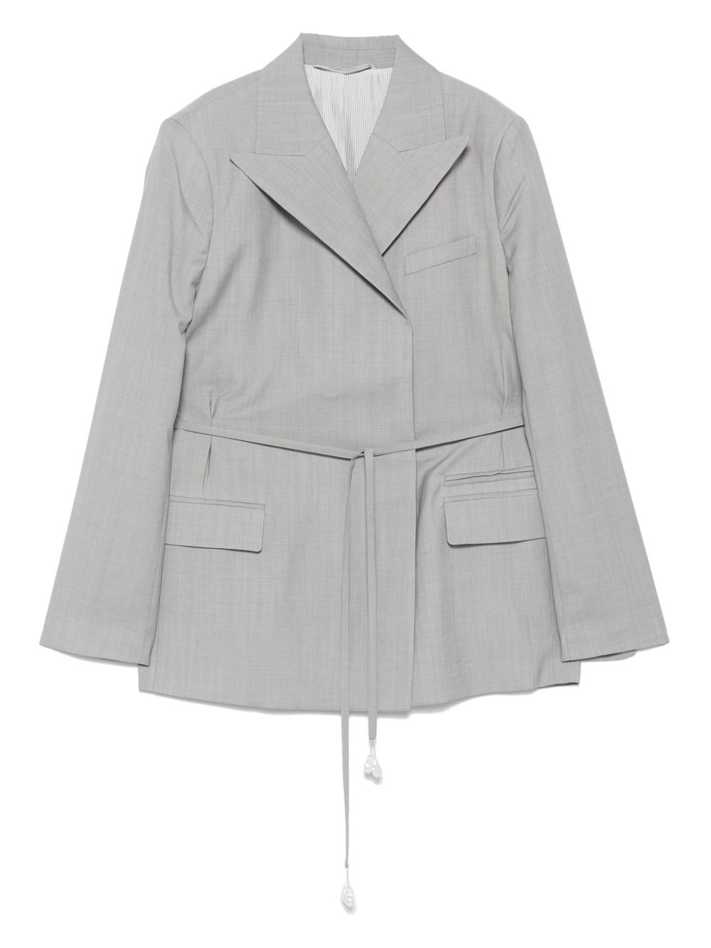 Françoise wool blazer - Grey