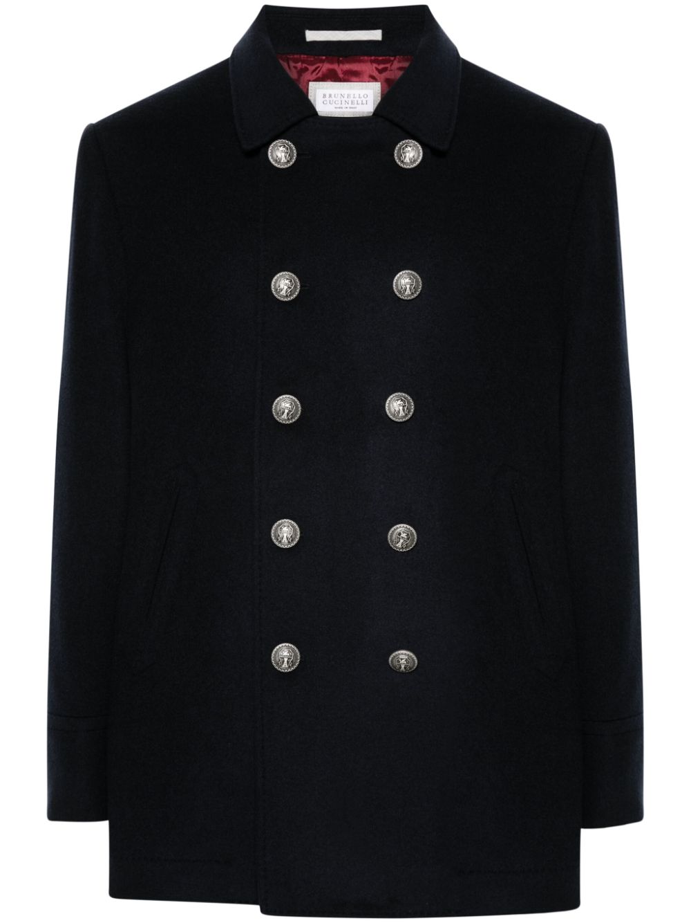 Cashmere coat - Blue