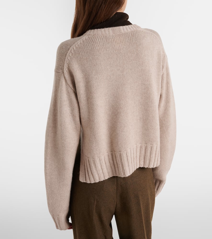 Wool and cashmere cardigan