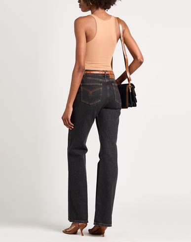 Woman Bodysuit Sand Size L Cotton, Elastane
