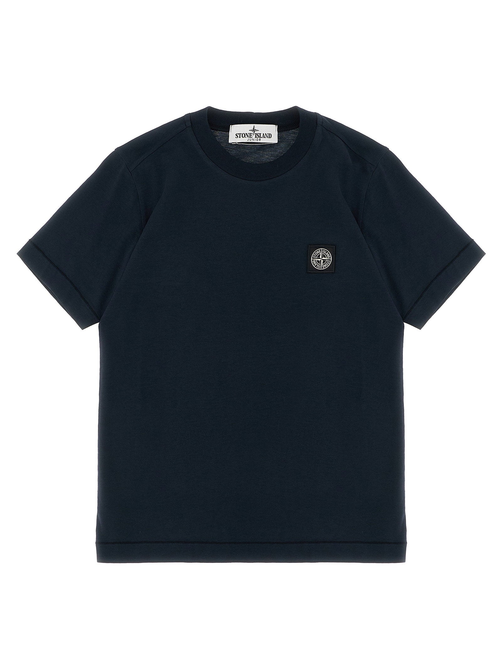 Logo Patch T-Shirt — Navy