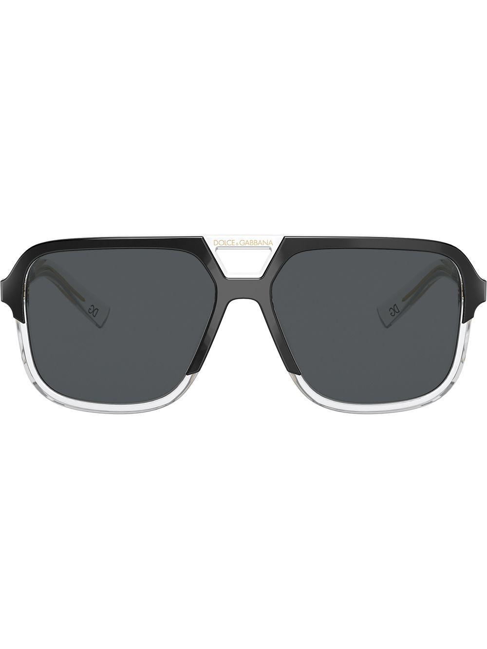 Aviator-frame sunglasses - Black