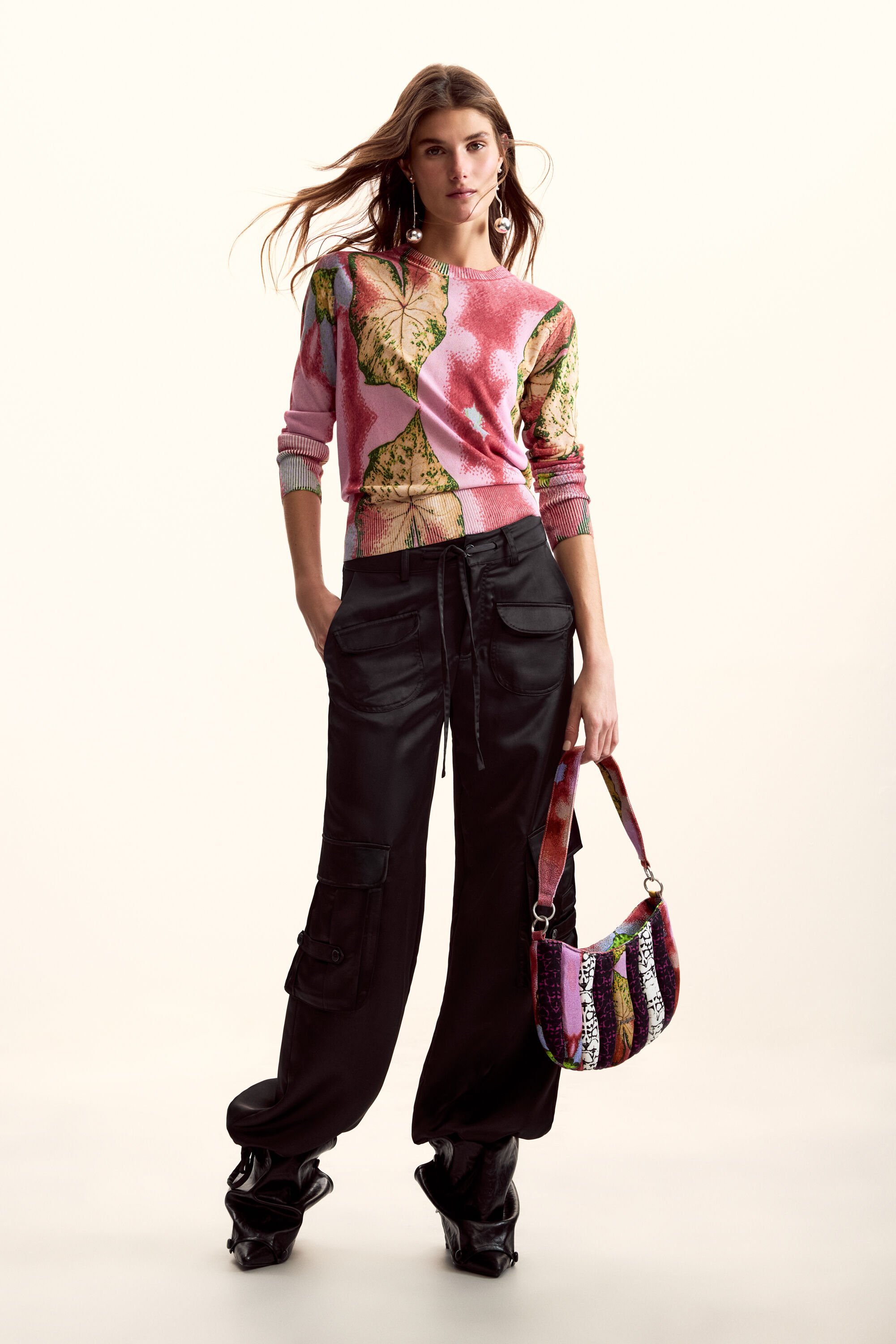 Sweater designed by Mr. Christian Lacroix