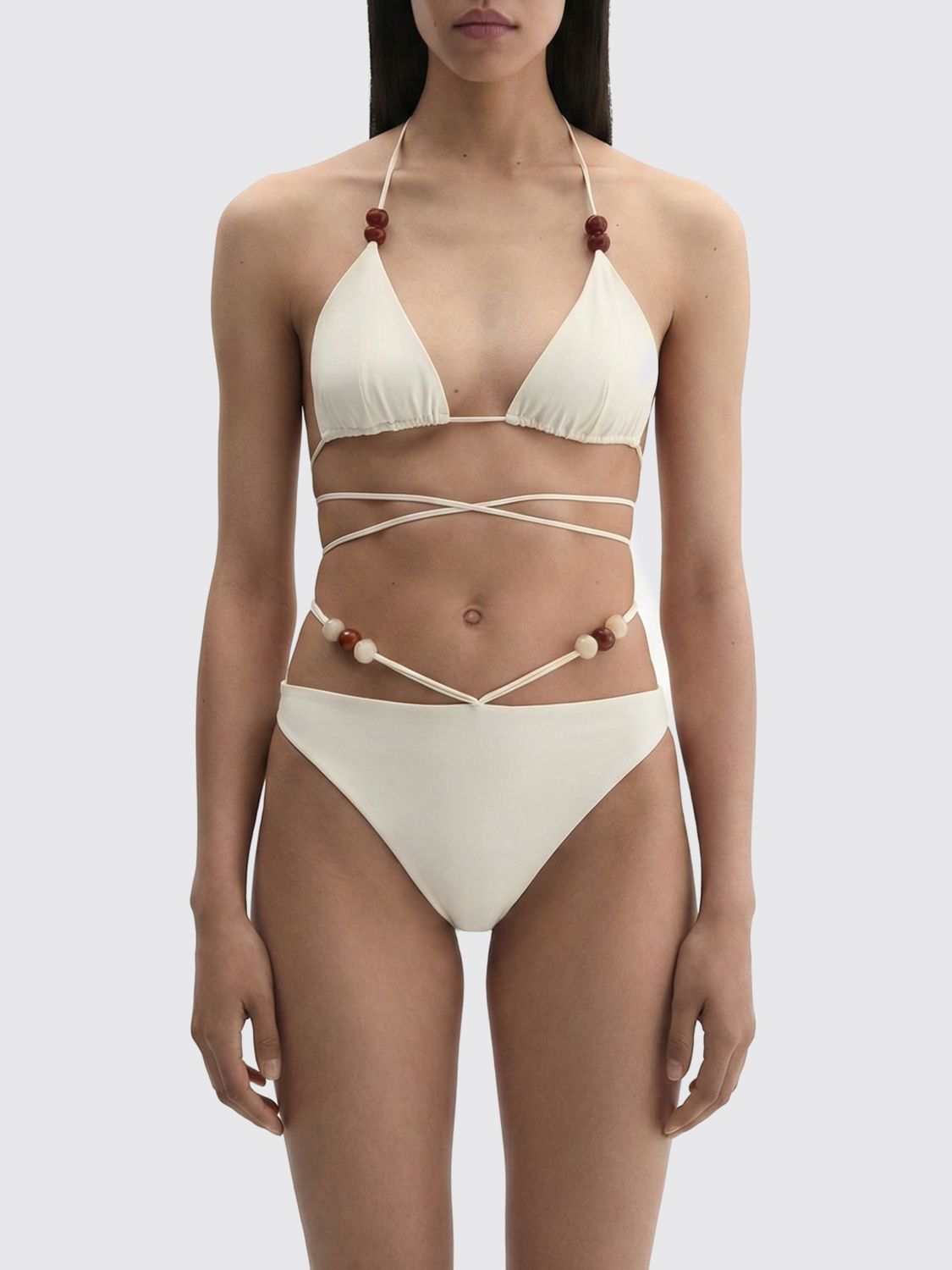 Swimsuit Woman color White