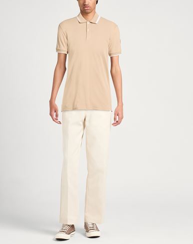 Man Polo shirt Sand Size M Cotton