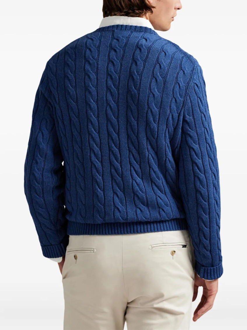 Navy Crewneck Sweater