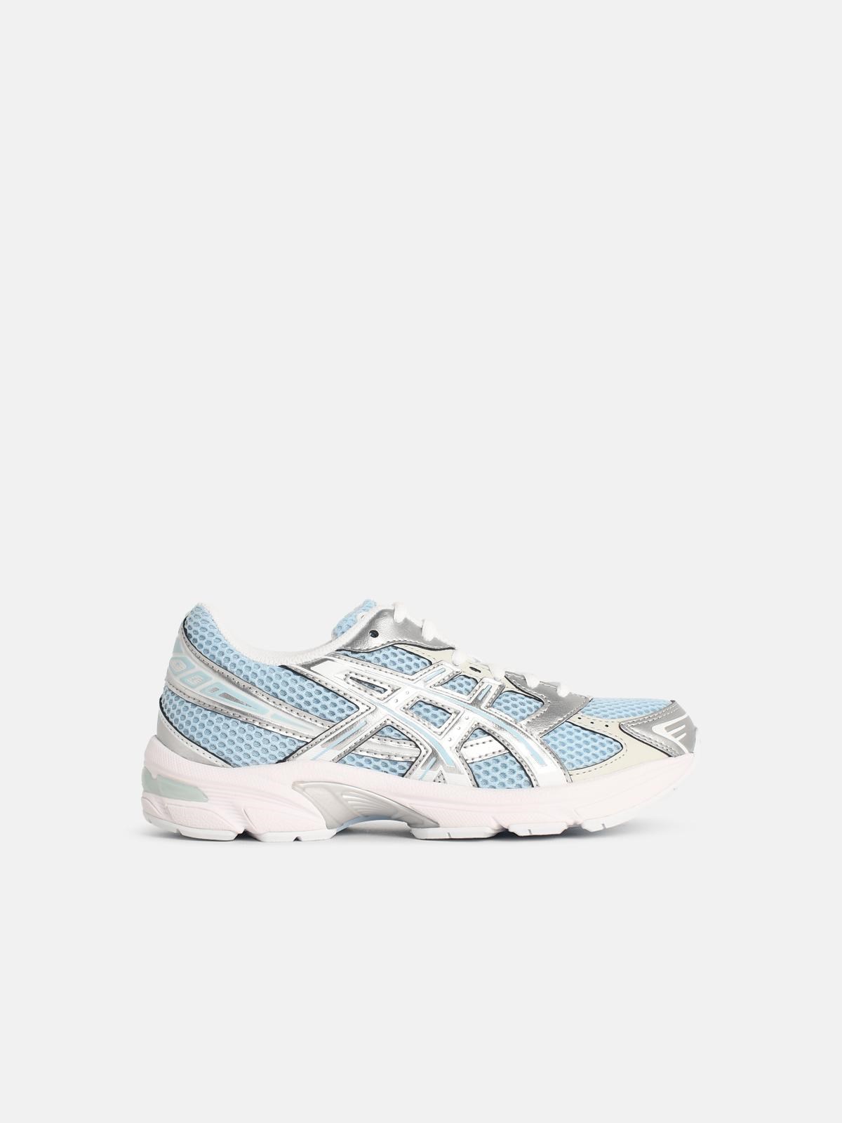 'Gel-1130' Sneakers In Light Blue And Silver Mesh Blend
