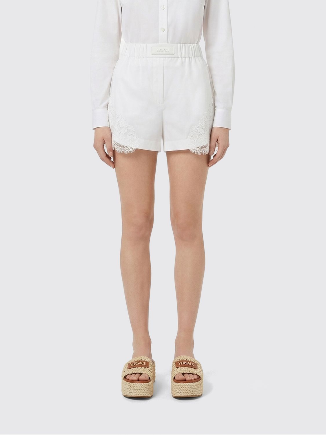 Shorts Woman color White