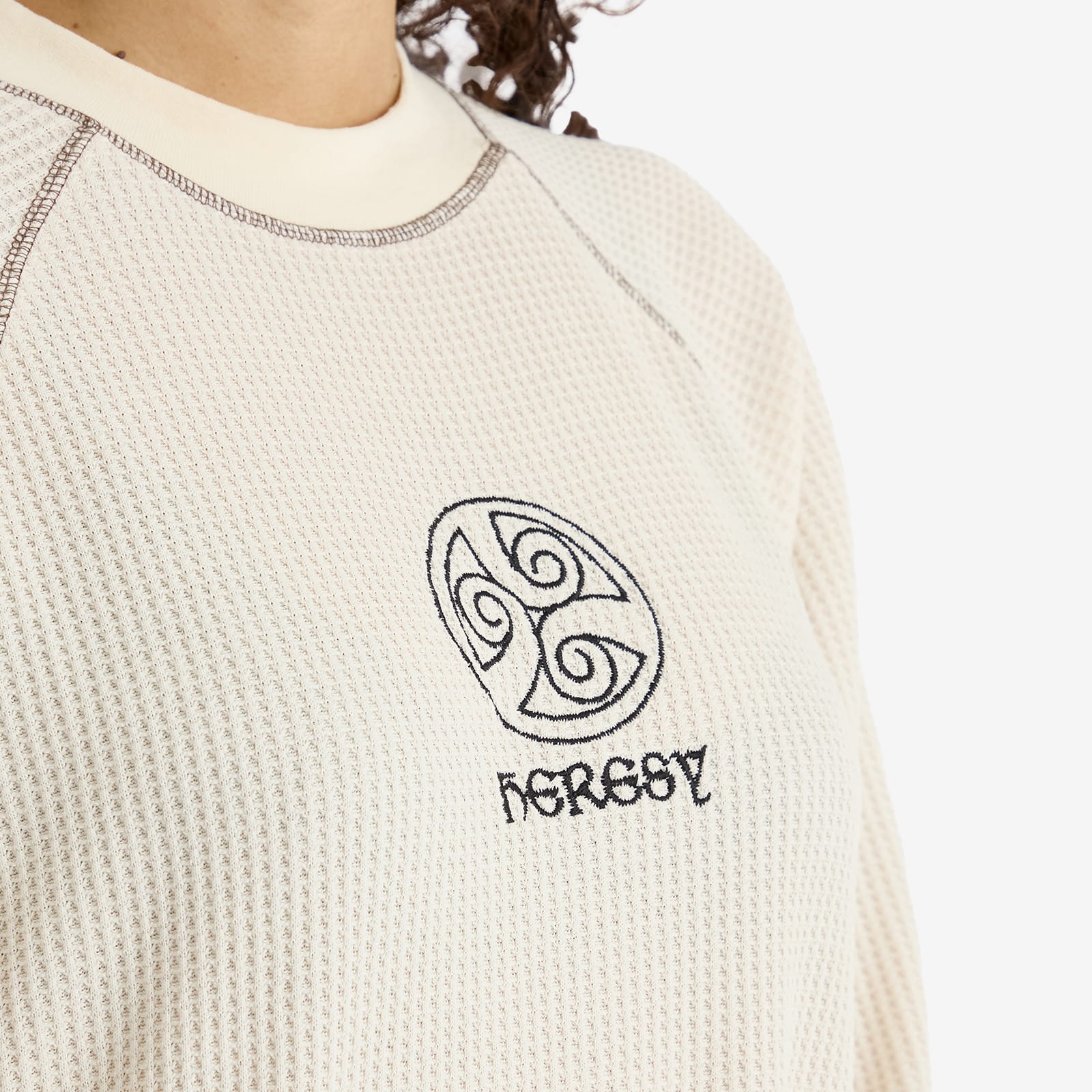 Heresy Women's Tri-Spiral T-Shirt in Ecru