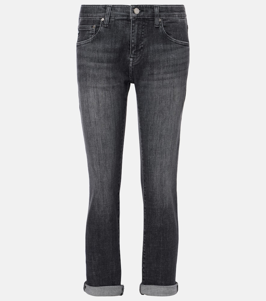 Ex-Boyfriend mid-rise slim jeans