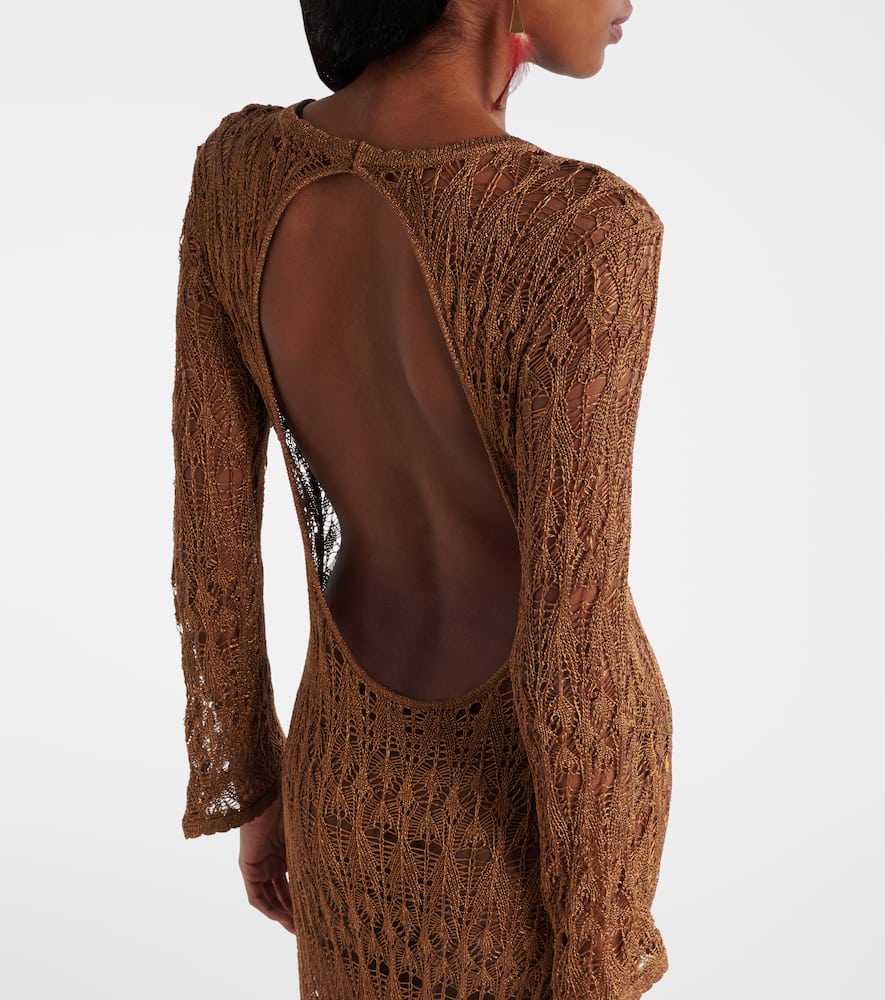 Paloma sheer maxi dress