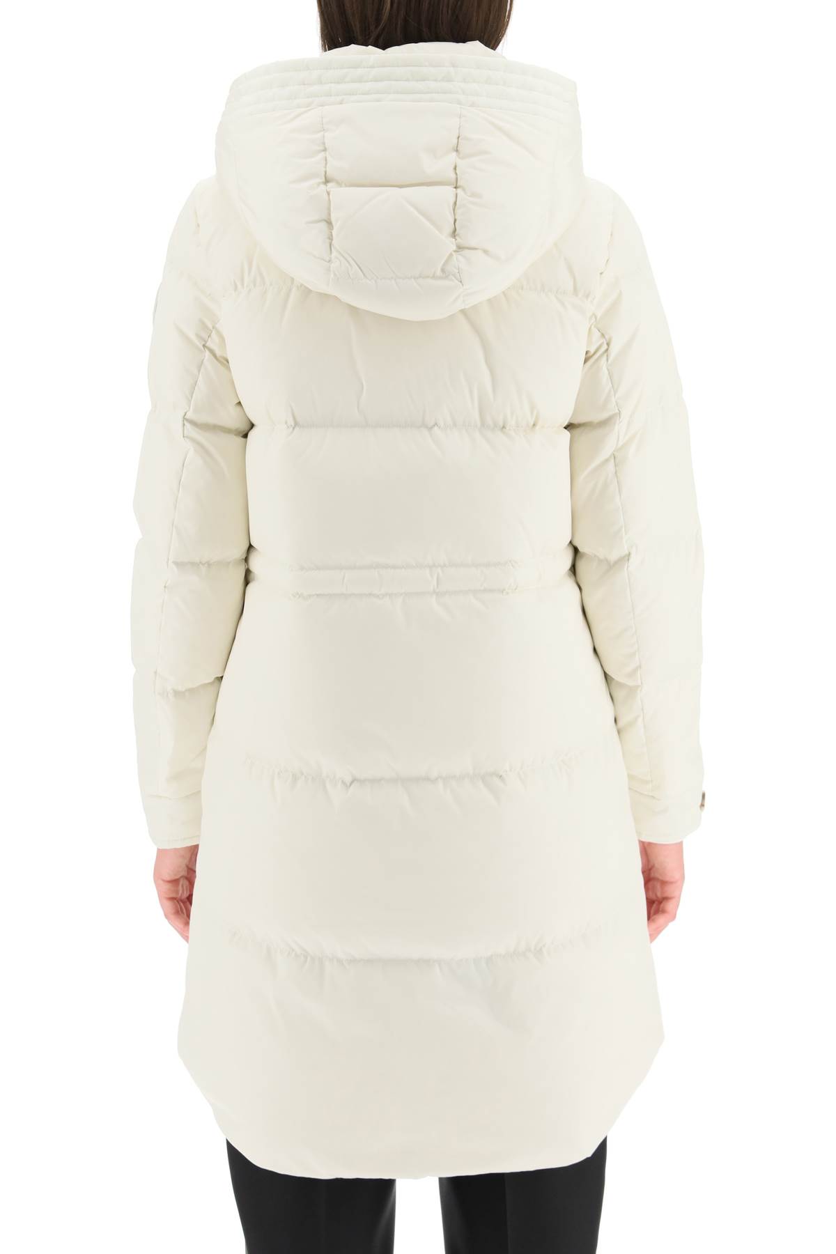 Alsea feather-down hooded parka
