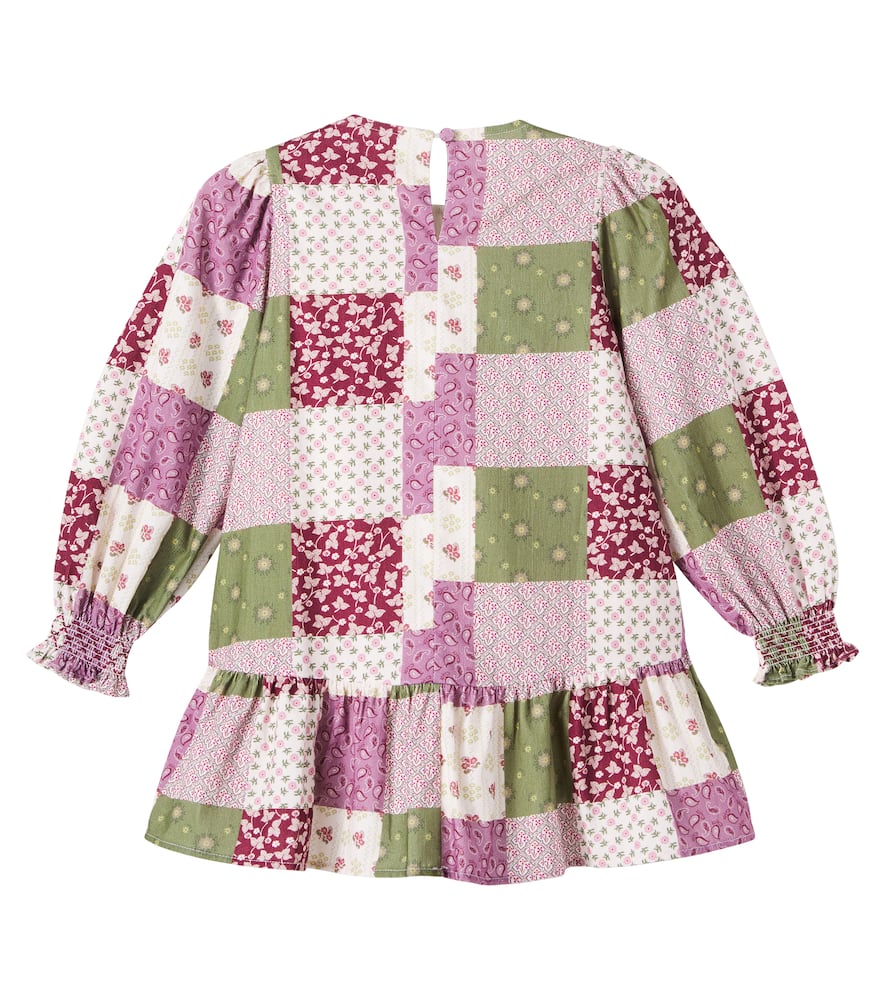 Melba colorblock cotton dress