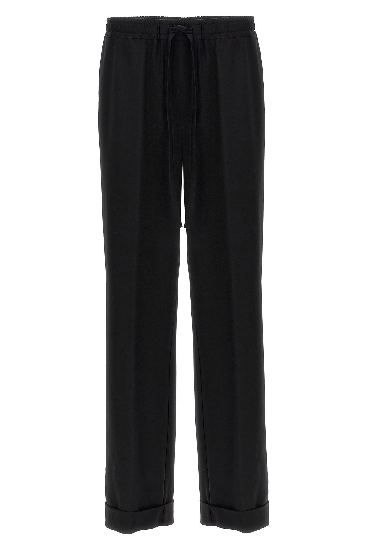 Contrast Piping Pants