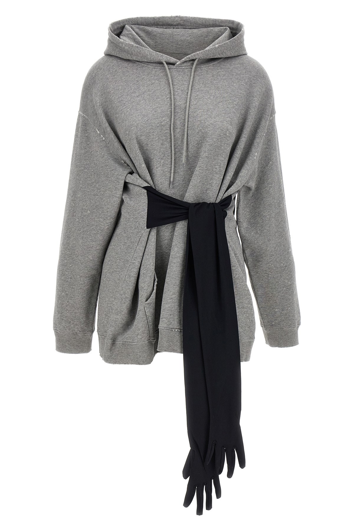 Hoodie Dress With Gloves