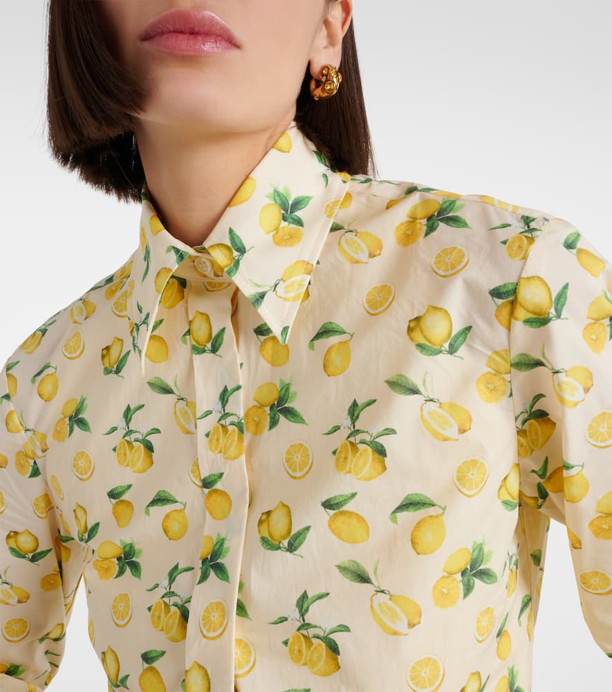 Riva printed cotton shirt
