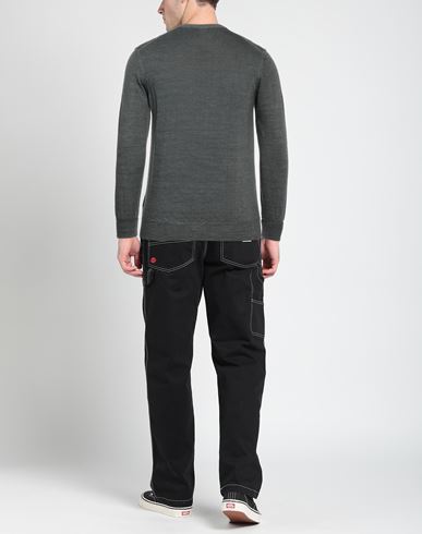 Alpha Studio Man Sweater Lead Size 42 Wool, Acrylic