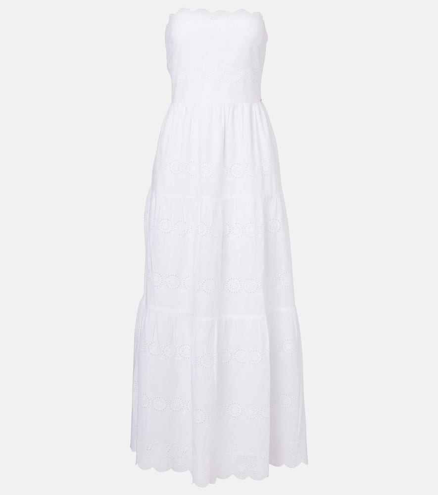 Sophie broderie anglaise cotton maxi dress
