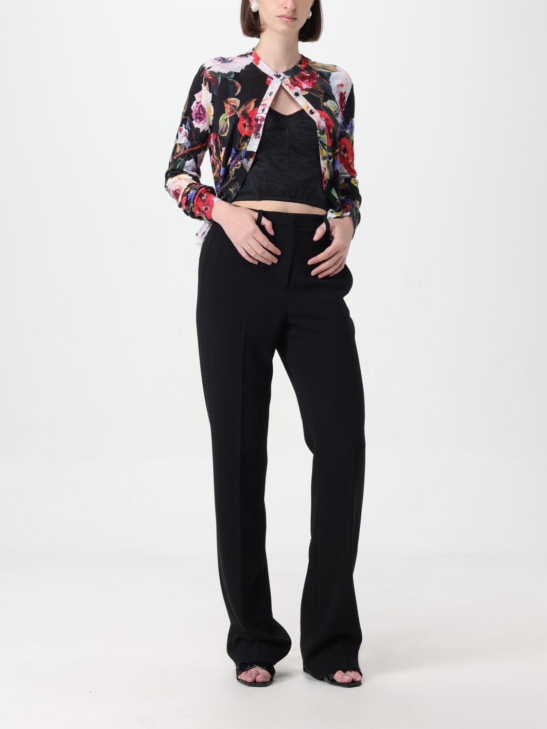 Top Woman color Black