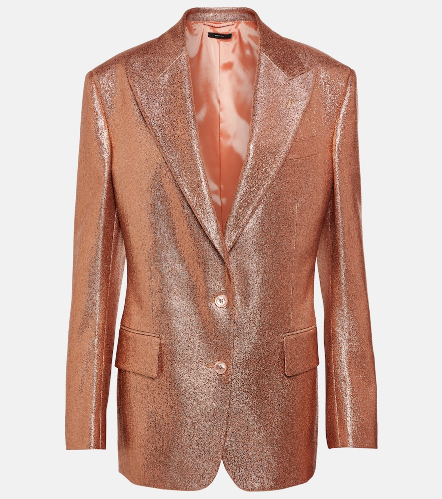 Iridescent Sablé blazer