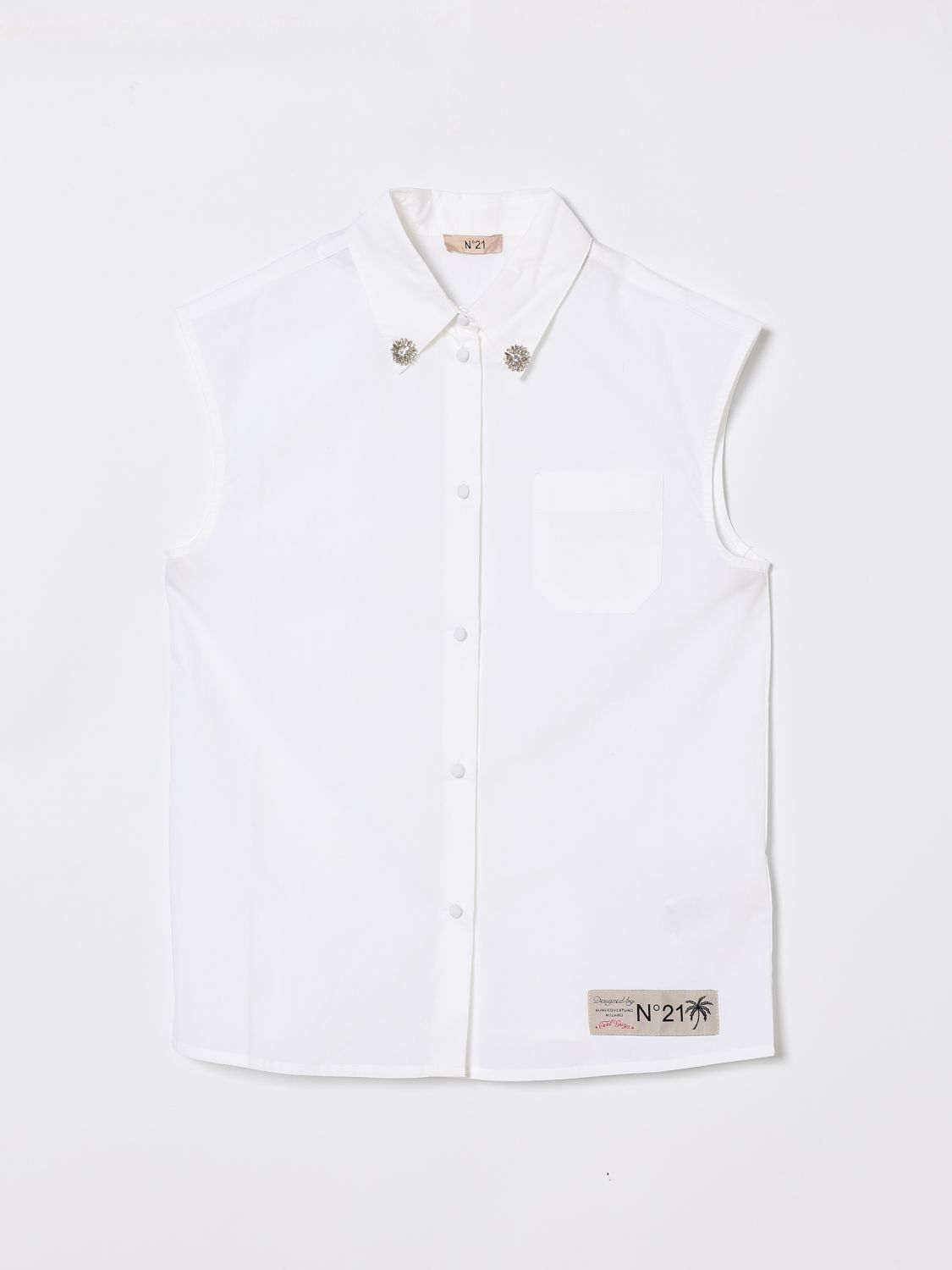 Skirt Kids color White
