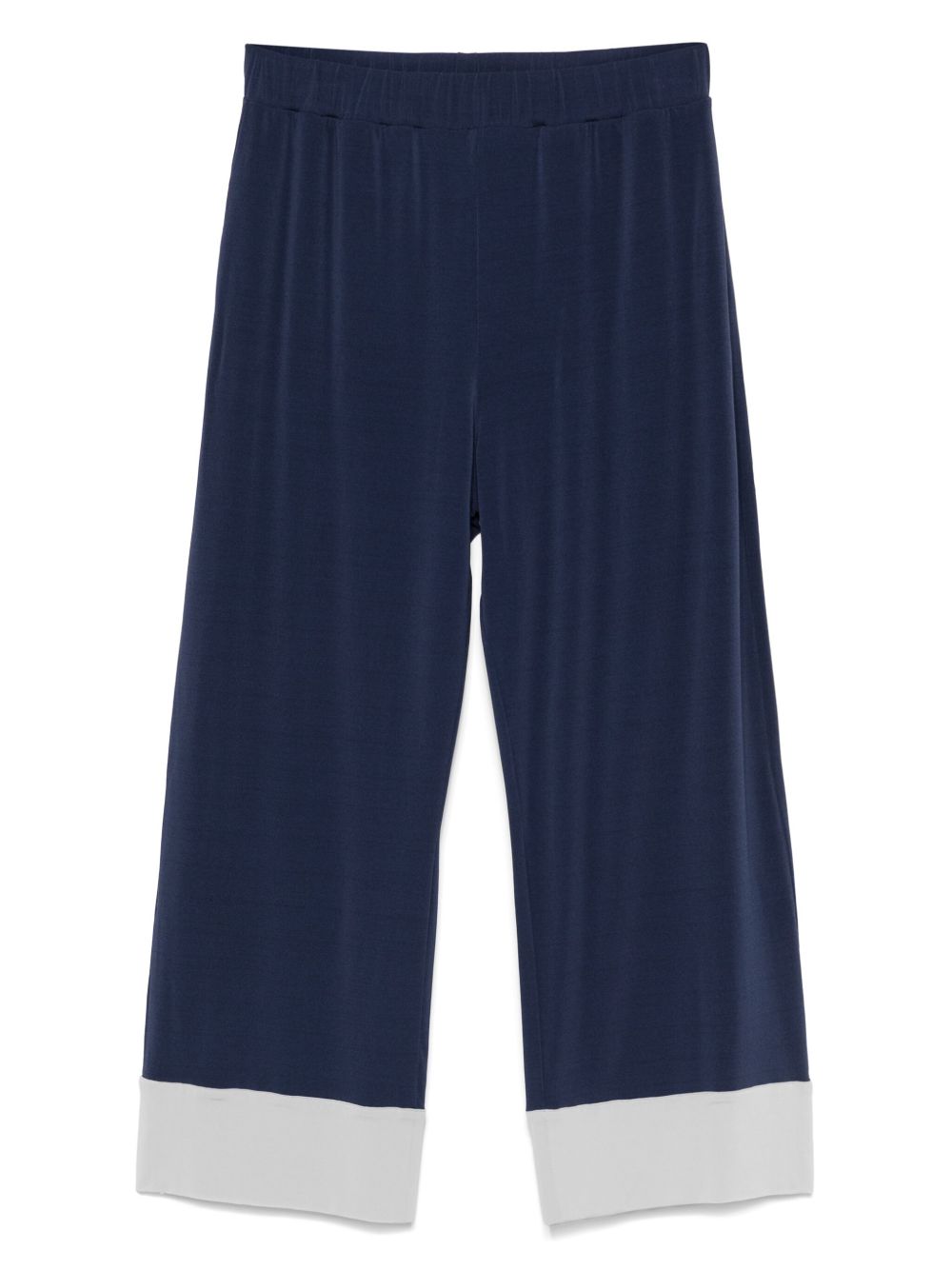 Le Tricot Perugia two-tone trousers - Blue