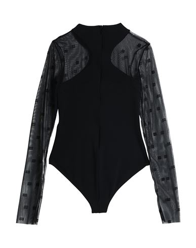 Givenchy Woman Bodysuit Black Size S Viscose, Elastane, Polyamide
