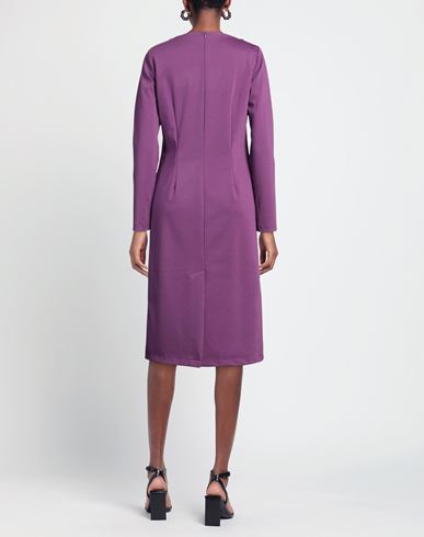 Woman Midi dress Mauve Size 8 Rayon, Nylon, Elastane