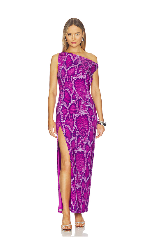AFRM Saffron Dress in Purple. XXS. Also in S, XS, M, L, XL, XXL, 1X