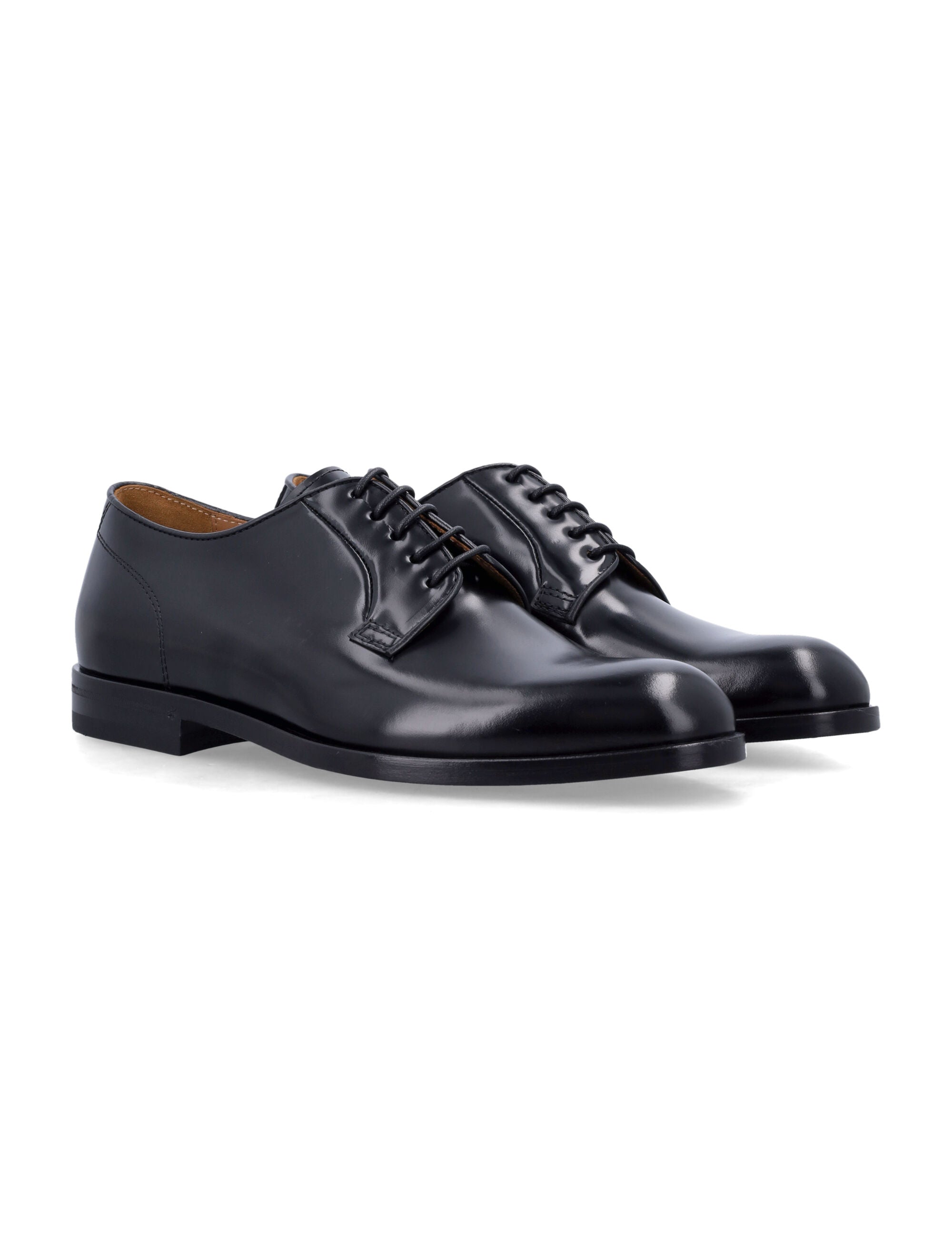 Green George Flat Shoes Black