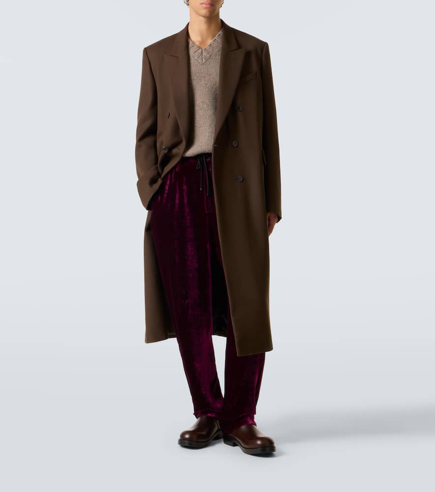 Velvet sweatpants
