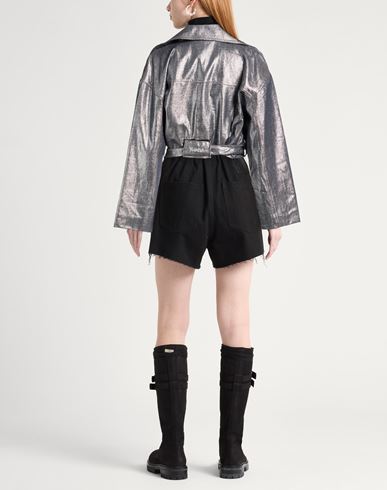 Woman Jacket Gunmetal Size S Cotton