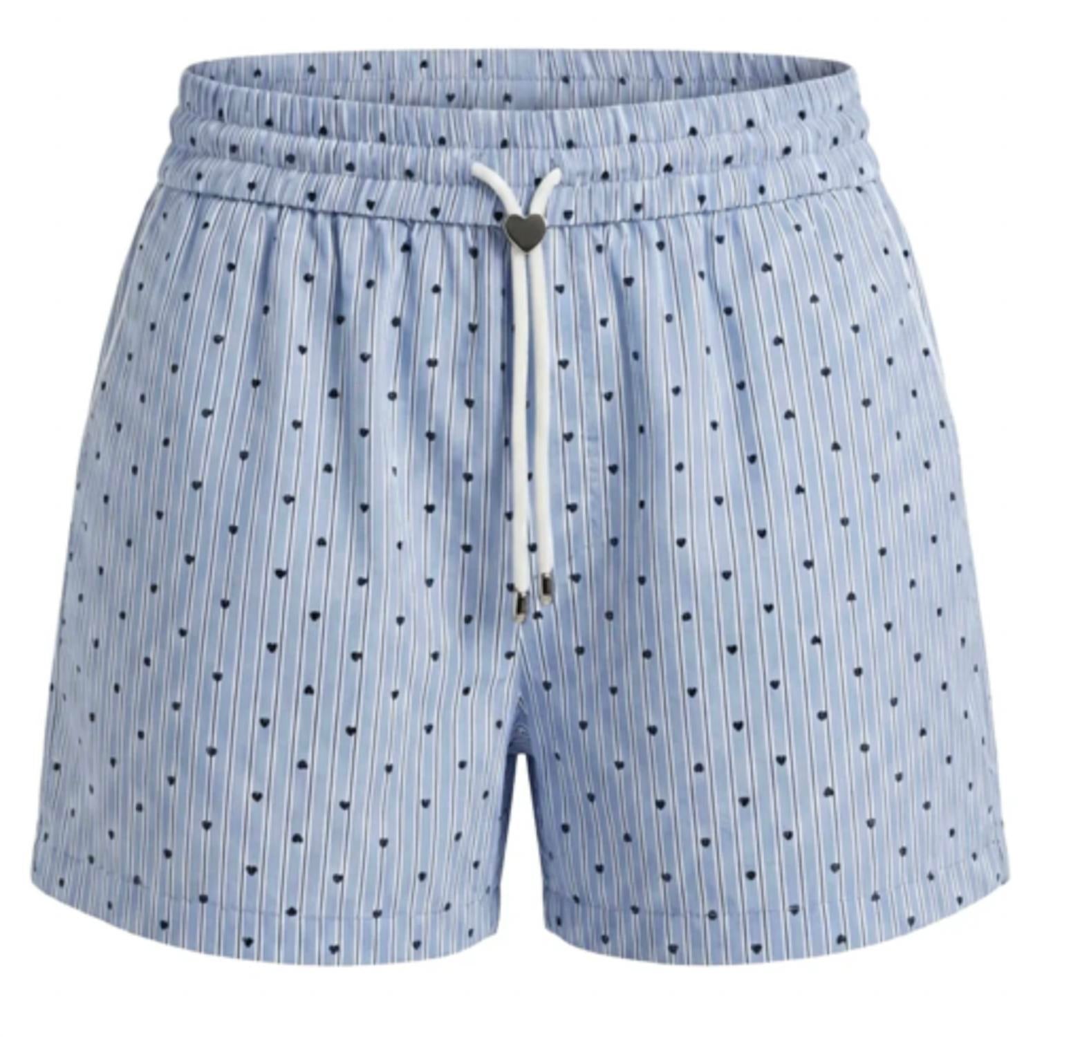 Women's Prep Love Boxer Short In Hearts/stripes