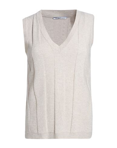 Woman Sweater Beige Size XL Polyamide, Wool, Viscose, Cashmere