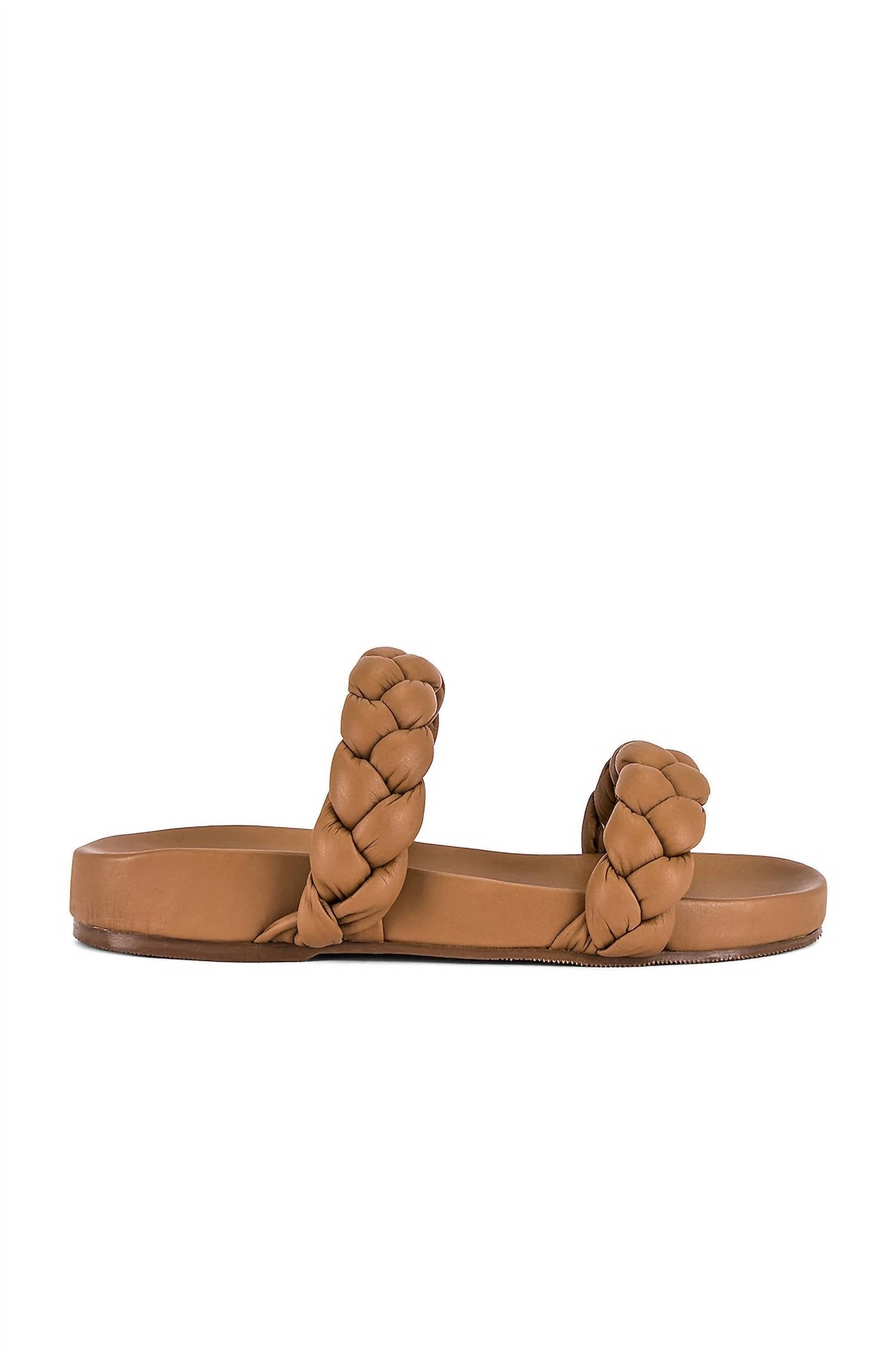 Women's Coco Chunky Slides Sandals In Coffee