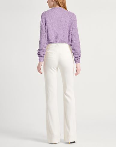 Woman Cardigan Lilac Size ONESIZE Cotton, Polyester