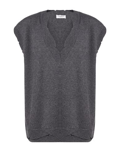 Man Sweater Grey Size 34 Wool, Polyamide